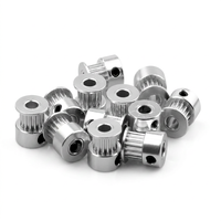 Poulie de distribution en aluminium CNC GT2 T5 T10 usinée avec précision, fabriquée en Chine pour l'automatisation et les imprimantes 3D