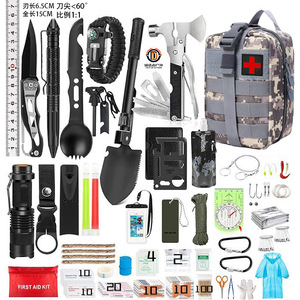 Kit de survie en plein air 5L, ensemble d'outils d'urgence compact pour le camping, équipement de premiers secours - Product Image 3