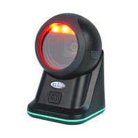 Escáner de Código de Barras de Escritorio Syble XB-8505, Lector de Códigos QR Omnidireccional Bidimensional para Punto de Venta y Supermercado