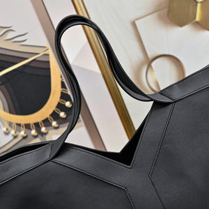 Sac fourre-tout en cuir de haute qualité pour femmes, sacs de luxe de marques célèbres 2025, sacs à main en cuir de créateur pour femmes - Product Image 5