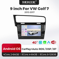 Radio FM Navifly, Navigazione GPS Multimediale, 8 Core 6+128GB, 4G LED WIFI BT, Car-Play Auto per VW Golf 7 2013-2017