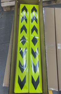 <span class=keywords><strong>Cinta</strong></span> Adhesiva Reflectante Amarilla Fluorescente con Flecha, <span class=keywords><strong>Amarillo</strong></span> Limón, PET, Serigrafía - Product Image 6