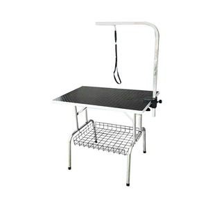 Table de toilettage pour animaux en acier inoxydable, bureau de toilettage pour animaux, table de séchage pour usage professionnel et domestique, table de douche pour chiens, table hydraulique pour tondeuse à poils, modèle international - Product Image 5