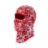 Masque de ski intégral camouflage tricoté coupe-vent chaud pour hommes et femmes, bonnet d'hiver chaud pour vélo, cache-cou, logo personnalisé, balaclava vieilli