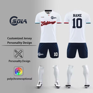 <span class=keywords><strong>Maglia</strong></span> da <span class=keywords><strong>calcio</strong></span> per adulti Set completo Soccer23/24 magliette da <span class=keywords><strong>calcio</strong></span> di colore bianco rosso - Product Image 3