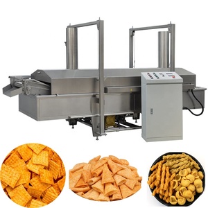 Línea de procesamiento de alta eficiencia para freír Tortilla <span class=keywords><strong>Doritos</strong></span>, aperitivos, bultos fritos, línea de producción de aperitivos, precio de fábrica - Product Image 4