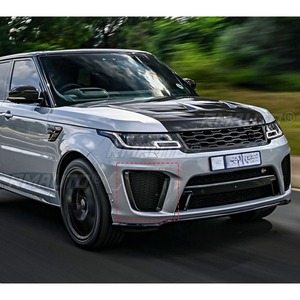 สำหรับ Range Rover Sport 2018-2022 อุปกรณ์ตกแต่งภายนอก ฝาครอบไฟตัดหมอก กรอบไฟตัดหมอก ฝาครอบกรอบไฟตัดหมอก ชุดแต่งกันชนหน้า - Product Image 3
