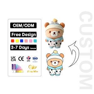 Orsacchiotto Parlante Personalizzato in Peluche con Pigiama, Simpatico Mascotte Mini Orso Morbido Animale di Peluche - Product Image 1