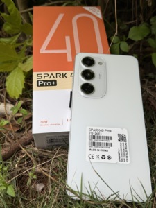Spark 40 Pro+ โทรศัพท์มือถือรุ่นดั้งเดิม ดีไซน์ทันสมัย จอแสดงผลแบบเจาะรู ระบบปฏิบัติการ Android 15HD 120Hz แบตเตอรี่ 8000mAh - Product Image 6