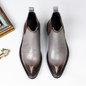 Zapatos Oxford de Hombre Británicos, Impermeables, de Cuero Genuino, Punta Cerrada, Hechos a Mano, para Boda, Formales, Casuales de Negocios, Antideslizantes, con Hebillas y Correas - Product Image 3