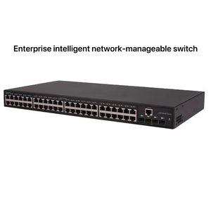Switch di Rete Enterprise a 48 Porte <span class=keywords><strong>Gigabit</strong></span> Elettriche +4 1/2.5/10G SFP + Ottico, Layer 3, QoS, SNMP, Impilabile LS-5130S-52S-EI-H1 - Product Image 1