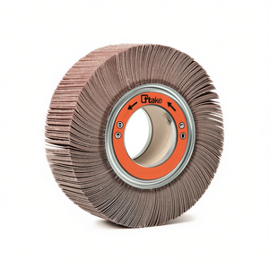 TTAKE Roue à lamelles abrasive 200x30x54 mm avec trou pour le meulage du métal - Product Image 2