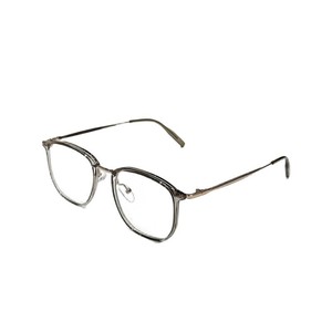 Montures de lunettes géométriques pour femmes de style coréen, monture complète, bordure noire, verres PC, protection contre la lumière bleue, anti-UV400, pour la myopie - Product Image 3