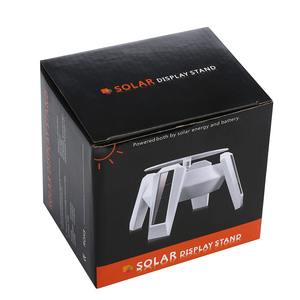 Оптовая продажа, новый светодиодный поворотный стол на солнечной батарее с поворотом на 360 градусов, двойной поворотный дисплей - Product Image 2