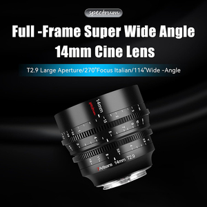 7artisans 14mm T2.9 Grande Ouverture Plein Format APS-H Objectif Cinéma Prime pour Montures Sony E, <span class=keywords><strong>Nikon</strong></span> <span class=keywords><strong>Z</strong></span>, Canon RF et Sigma L - Product Image 3