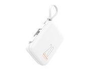 Batterie externe portable mini NIBT 20000mAh haute capacité à charge rapide avec affichage numérique Type-C, câbles inclus, prise en charge du logo personnalisé