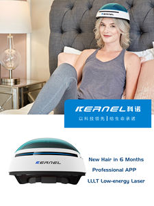 Topi Terapi <span class=keywords><strong>Laser</strong></span> Nirkabel KN8000B 204 LED 650nm Cahaya Merah Perangkat LLLT untuk Pertumbuhan Kembali Rambut dan Kesehatan Kulit Kepala - Product Image 2