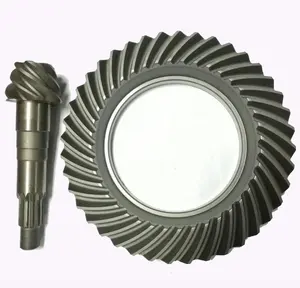 MC061237, bevel pinion and crown wheel for FUSO 4D30 CANTER PS100 with speed ratio 9/37