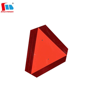 OEM segno di sicurezza triangolo riflettente segnaletica stradale su misura stampabile segnali di avvertimento per il trasporto - Product Image 3