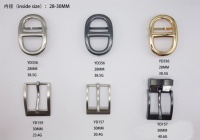 Ceinture de haute qualité Boucle de ceinture en alliage de zinc Vente de marque privée Boucle ardillon pour hommes