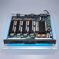 Amplificateur de puissance professionnel de classe D 4 canaux 4x1300W 1U, amplificateur stéréo numérique, subwoofer pour équipement audio