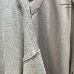 Camisetas de hombre de moda extragrandes de punto estampado de 280 g/m² de secado rápido y antiarrugas con hombros caídos, personalizadas y de envío rápido - Product Image 5