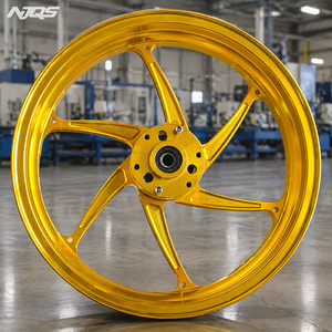Roue NJQS 14x5 15x3.5 CNC Nouvelle pour YAMAHA YZF R3 / ABS / R25 2015-2024 YAMAHA MT-03 / MT-25 Moto Forgée - Product Image 2