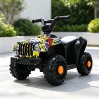 Voiture électrique tout-terrain télécommandée à 4 roues pour enfants de 2 à 6 ans.