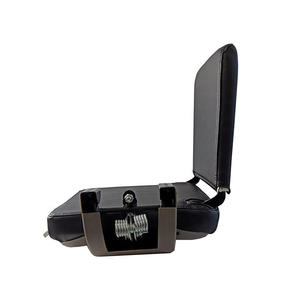 Accesorios para <span class=keywords><strong>cama</strong></span> Interior de <span class=keywords><strong>coche</strong></span>, cojín plegable de cuero para asiento de conductor, soporte trasero, asiento de pasillo lateral para camión RV Motorome - Product Image 2