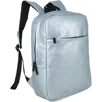 Sac à dos décontracté pour ordinateur portable en cuir PU, minimaliste, antivol, sac à dos scolaire