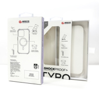 Boîte d'emballage personnalisée pour étui de téléphone portable en verre trempé avec logo imprimé