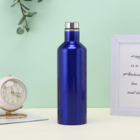 Diy Cola double paroi scellée sous vide en métal personnalisé thermos bouteille de boisson de sport en acier inoxydable bouteilles d'eau isolées