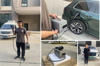 Déchargeur CCS2 5kw 7KW V2L avec prise US/européenne NACS V2L V2H à la maison Véhicule à charger