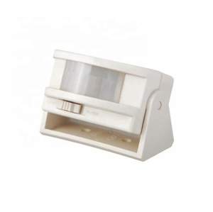 Còi báo động cảm biến chuyển động ngoài trời HC-AS-02, âm thanh lớn, phạm vi phát hiện 50-100m, hỗ trợ mạng 4G, màu trắng, tương thích với ứng dụng Tuya, chất liệu nhựa ABS bền bỉ - Product Image 1