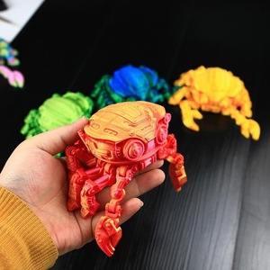 Xu Hướng Các Nhà Cung Cấp Bán Buôn 3D In Mech Cua Tùy Chỉnh Nhựa Mô Hình Động Vật Di Chuyển Doanh Cho Trẻ Em Của Đồ Chơi - Product Image 2