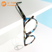 Montures de lunettes optiques Utop Montures en acétate Montures de lunettes vintage tendance de créateur de marque