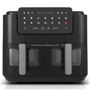 Aifa friggitrice ad aria a doppio cestello 9 litri doppio due doppia zona <span class=keywords><strong>2</strong></span> cestello ad aria a vapore senza olio - Product Image 3