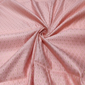 Tissu en soie brute poly tissée multi-usage, respirant, léger, élégant, textile de mode pour la confection de vêtements et l'artisanat textile de maison - Product Image 2