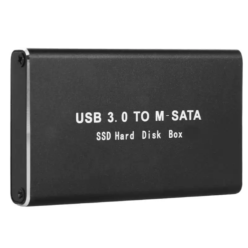 Mini USB3.0 TO MSATA mobile hard disk box mSATA SSD hard disk