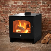 Cheminée autoportante à feu véritable, chauffage au bois pour la maison, style européen moderne, insert décoratif en acier pour salon intérieur