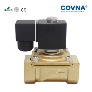 COVNA Vanne solénoïde miniature en laiton 12V 24V à arrêt d'urgence, 2 voies, 1/2 pouce, pour eau et gaz, avec délai de 90 jours - Product Image 4