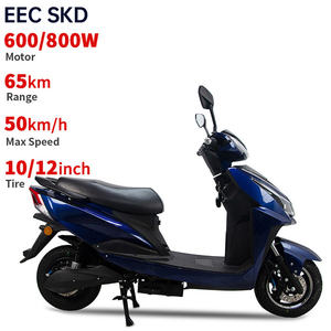 CKD EEC 10/12 pouces scooter électrique adultes haute vitesse longue portée 600/800W 50 km/h cyclomoteur électrique batterie au lithium amovible - Product Image 4