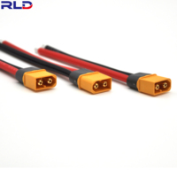 Connecteur XT60 à courant élevé 30A, prise femelle plaquée or d'origine Amass, 2P, alimentation pour batterie Lipo RC, drone FPV
