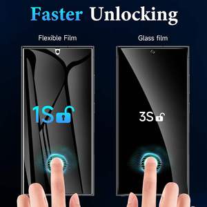 ฟิล์มกันรอยแบบไฮโดรเจล TPU ป้องกันการมองลอก สำหรับ Samsung Galaxy S24 S25 S26 Ultra  ปลดล็อคเร็ว - Product Image 3