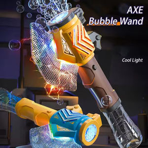 Máquina <span class=keywords><strong>de</strong></span> <span class=keywords><strong>Burbujas</strong></span> con Forma <span class=keywords><strong>de</strong></span> Hacha Jacko Toys para Niños, Varitas <span class=keywords><strong>de</strong></span> <span class=keywords><strong>Burbujas</strong></span>, Pistolas <span class=keywords><strong>de</strong></span> <span class=keywords><strong>Burbujas</strong></span> Automáticas con Luces para Niños Pequeños, Juguetes para Fiestas al Aire Libre y Cumpleaños - Product Image 3