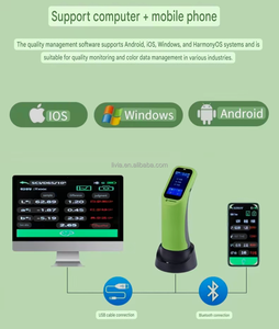 Slimme kleuranalysator ondersteunt pc & mobiele app, cloudgegevensopslag, Delta E-tester voor laboratorium en productielijn - Product Image 5