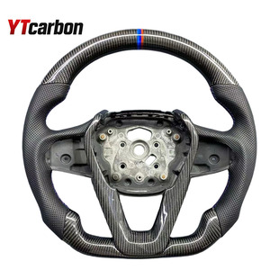 <span class=keywords><strong>Volante</strong></span> de fibra de carbono estilo forjado YTcarbon LED ForBM-W X3 X4 X5 X6 X7 I4 Z4 F44 G11 G12 G20 G22 G23 G26 <span class=keywords><strong>G29</strong></span> G30 G31 G32 - Product Image 5