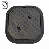 Grilles de couvercle de regard carrées en fonte ductile personnalisées EN124 Classe A15/B125/C250/D400/E600/F900