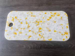 Thân thiện với môi lượn sóng rau và trái cây Thớt tròn và vuông thuần chay Thớt làm bằng <span class=keywords><strong>PE</strong></span> cho nhà bếp sử dụng nấu ăn - Product Image 4