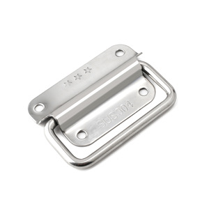 Poignée de tiroir pliable en acier inoxydable 304, boucle solide, durable - Product Image 2